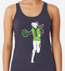 Nippon Marathon: Snuguru Maestro holds his Melon Women's Tank Top