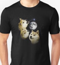 Camiseta unisex 3 Doge Moon
