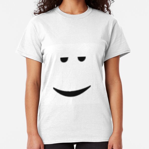 Roblox Face T Shirts Redbubble - released how to get upside down face in roblox out now
