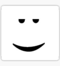 Roblox Face Stickers Redbubble - new roblox face