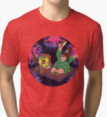 Psychedelic Sponge Tri-blend T-Shirt