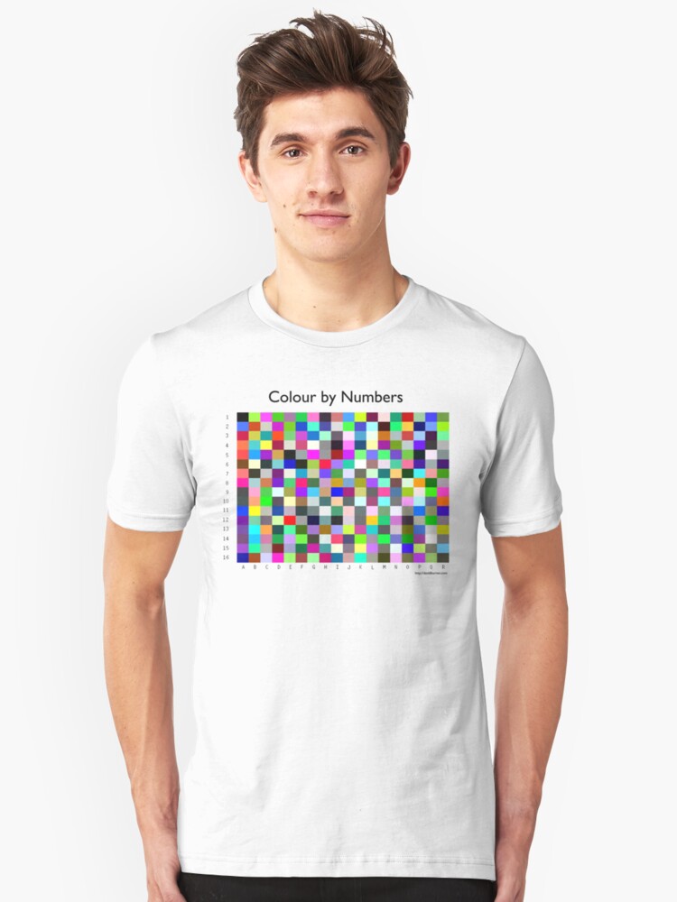 Alternate view of Colour by Numbers Slim Fit T-Shirt