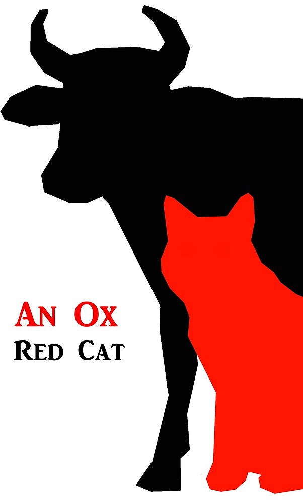 Gato rojo buey | Redbubble