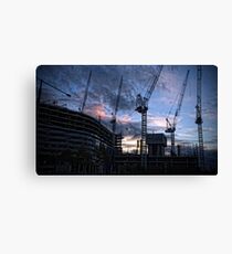 Cranes Canvas Print