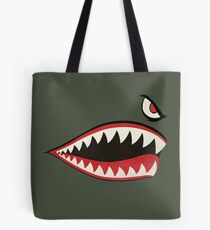 Flying Tigers Nose Art Tote Bag