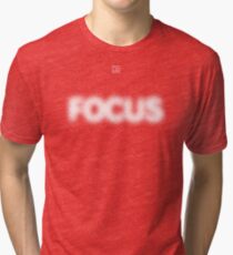 Focus Halftone Tri-blend T-Shirt