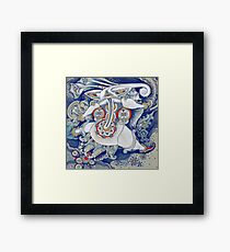 Flying Elephant Framed Print