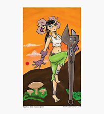 Jade Pose Photographic Print
