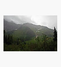 Avalanche Chutes on Mt. Cannon Photographic Print