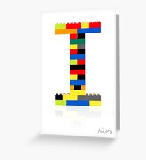 I Greeting Card