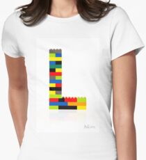 "L" Women's Fitted T-Shirt