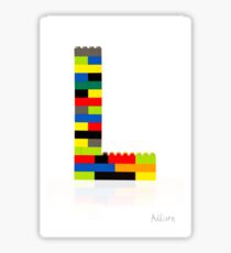 "L" Sticker