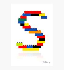 "S" Photographic Print