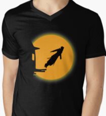 Leap of Faith | Sunset Men's V-Neck T-Shirt