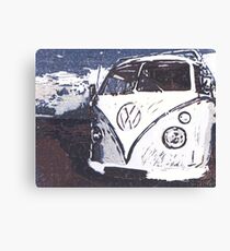 VW Splt Screen Camper 2 Canvas Print