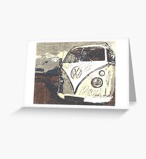 Splt Screen VW Camper 3 Greeting Card