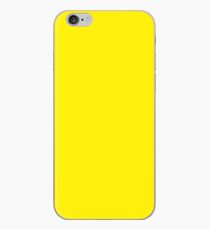 Canary Yellow iPhone Case