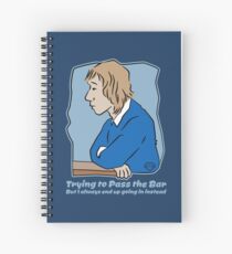 Trying to Pass the Bar Spiral Notebook