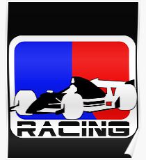 Rennwagen F1 Poster