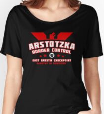 Papers Please - Arstotzka Border Control Women's Relaxed Fit T-Shirt