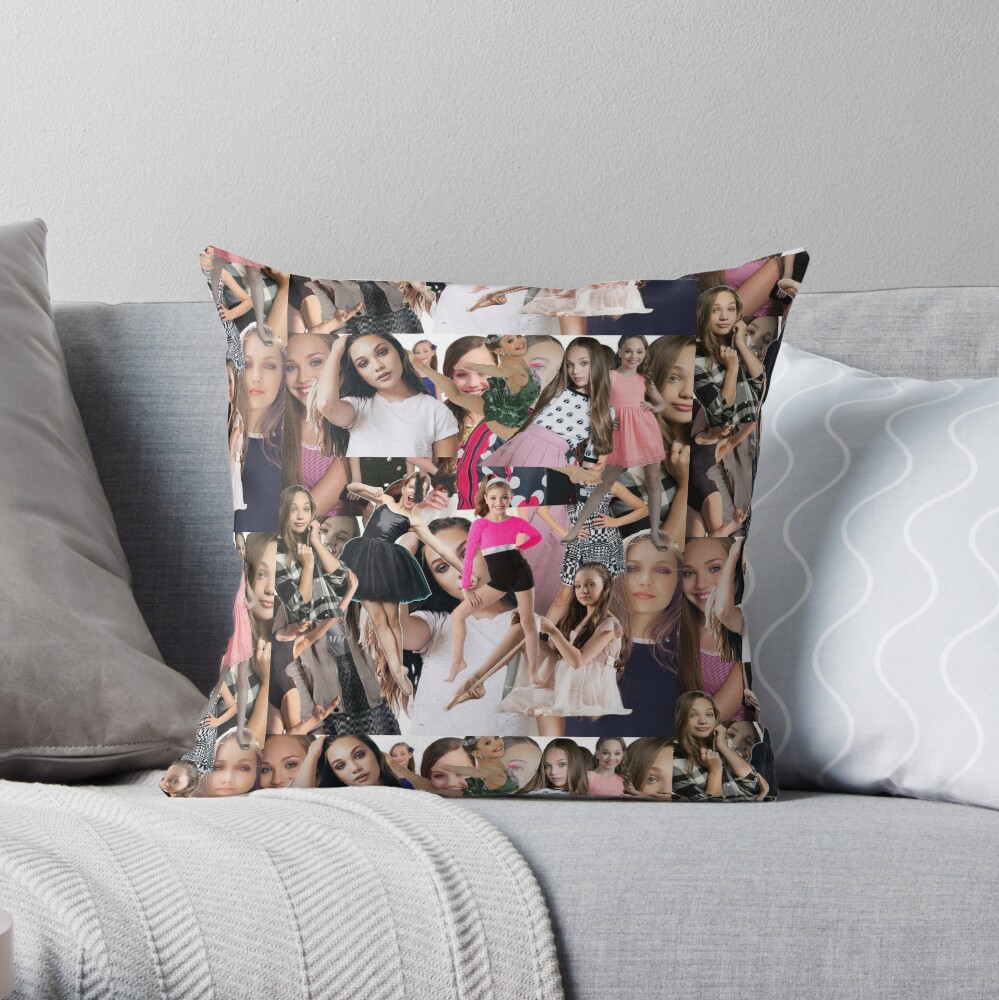 Maddie Ziegler Throw Pillow