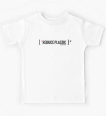 KUNSTSTOFF REDUZIEREN | RETTE DIE WELT Kinder T-Shirt