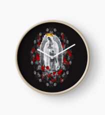 Our Lady of Guadalupe Virgin Mary Catholic T-Shirt Mexico Virgen de Guadalupe Clock