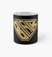 Black SuperEmpowered (Gold Glitter) Mug