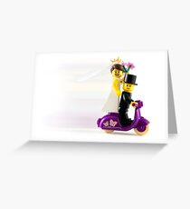 Just Married Greeting Card