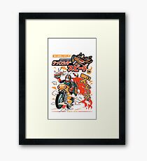 Ramen Rider Framed Print