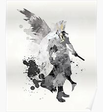 Final Fantasy 7 - Sephiroth Art Print Poster