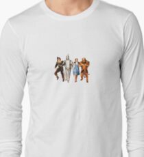 Scarecrow, Tin Man, Dorothy, and the Cowardly Lion Long Sleeve T-Shirt