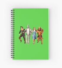 Scarecrow, Tin Man, Dorothy und der Feige Löwe Spiralblock