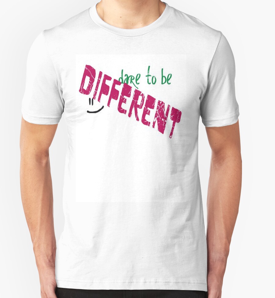 be different t shirt