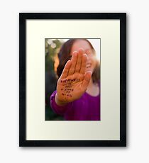 Happiness Framed Print