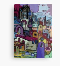 My Way Is Layered Metal Print