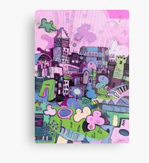 My City Symphonic Metal Print