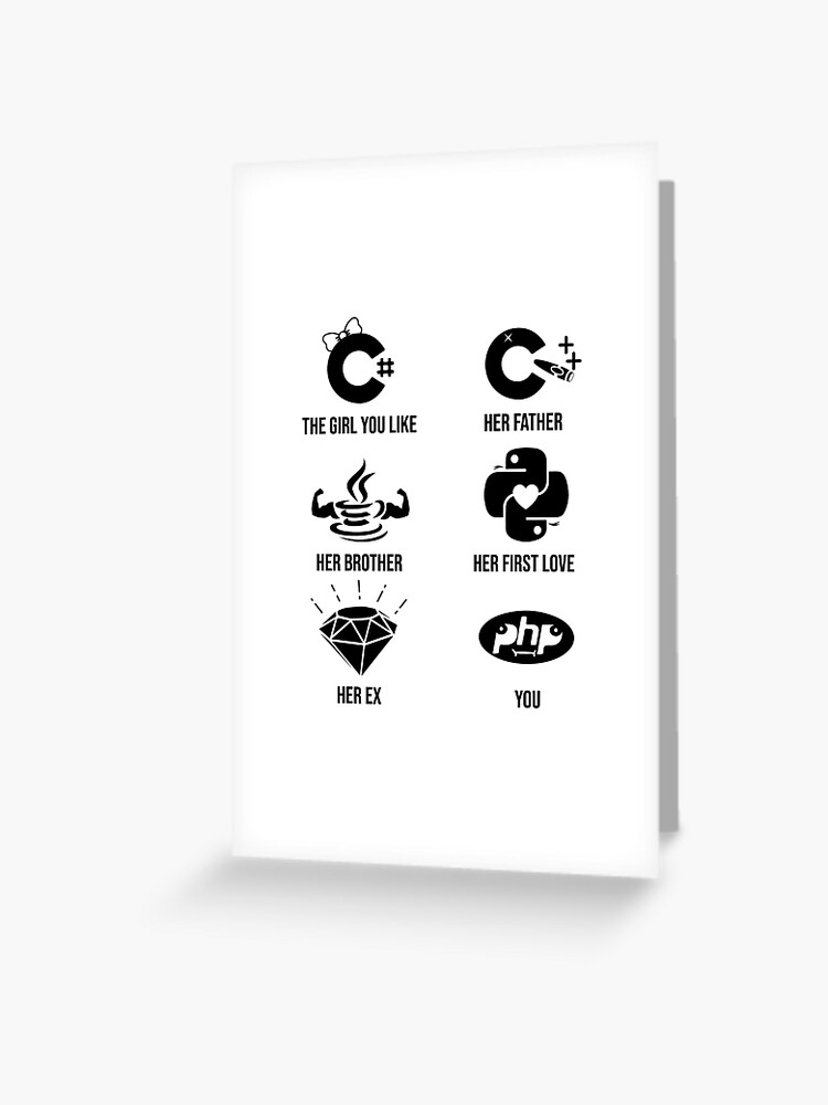 Télécharger gratuitement Images The Girl You Like Meme Funny Programming Languages Php Joke le plus cool salutations