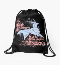 Blade Runner Sci Fi Science Fiction Ridley Scott Harrison Ford Unicorn Origami Drawstring Bag