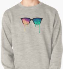 Abstract Polygon Multi Color Cubism Low Poly Triangle Design Sweatshirt