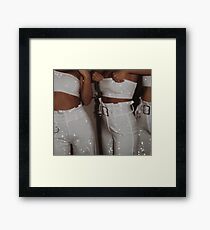 vintage fashion 3 Framed Print