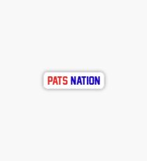 Patriots Nation Sticker