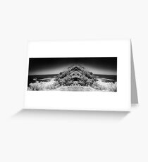 anthropomorphic landscape two Greeting Card