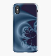 BLUE MOON IN THE NIGHT SKY iPhone Case
