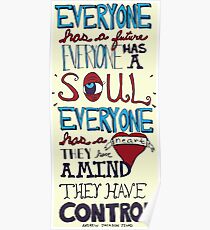 AJJ Hand Drawn Typography Poster