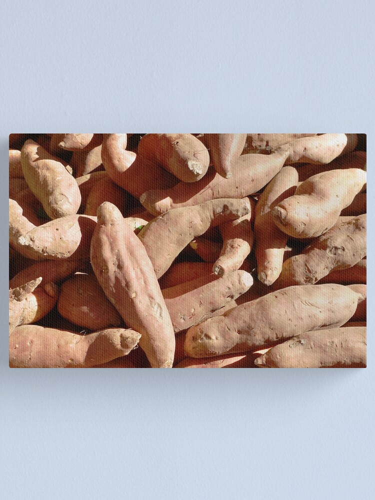 Alternate view of Food - sweet potatoes Canvas Print