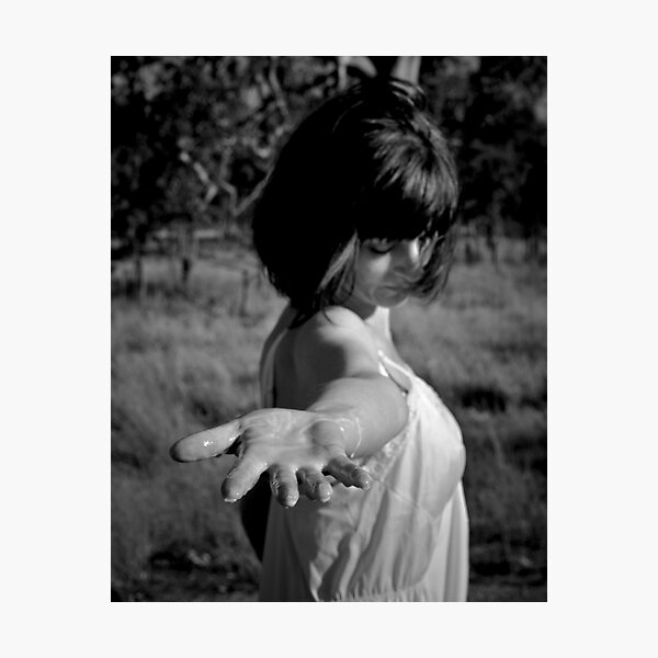 Offer me Love and I will try One More Time Photographic Print
