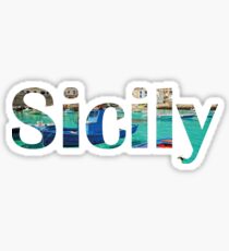 sicily Sticker