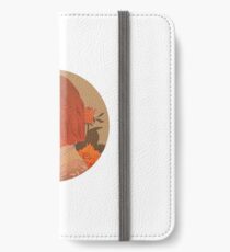 Damenvogel iPhone Flip-Case/Hülle/Klebefolie