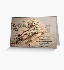 There Am I... Greeting Card